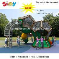 China outdoor playground slide attractive design park outdoor playground equipment