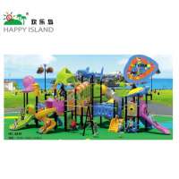 Newest World of Sea Used Outdoor Playground, Grand Amusement Park Equipment, Virtual Playground Equipment