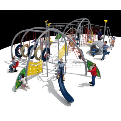 New design safety kids park area playground equipment, children outdoor plastic playground