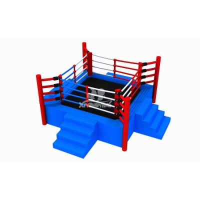 Newest sale commercial soft play square boxing trampoline park equipment