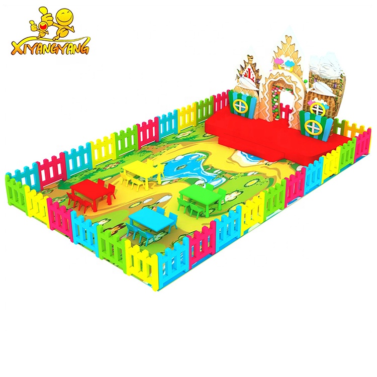 Naughty castle indoor kids play area fence naughty palace toys kindergarten playground equipment